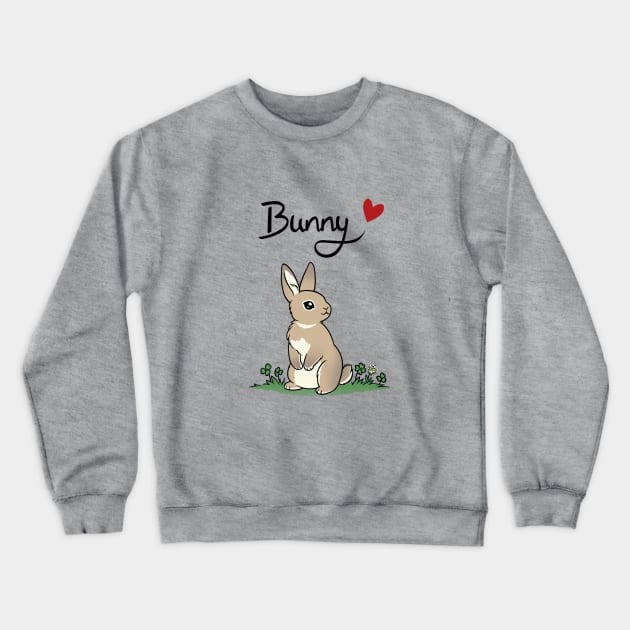 Bunny Love Crewneck Sweatshirt by Starling